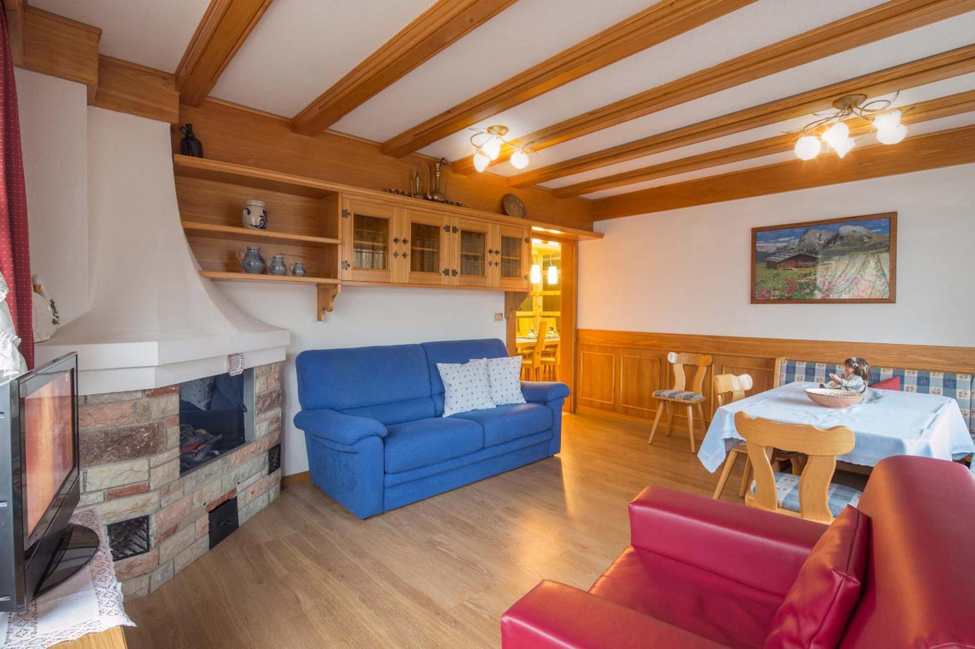 Alpin Apartments Колфоско Стая снимка